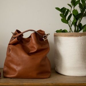 DECADENT COPENHAGEN soft leather shoulder bag